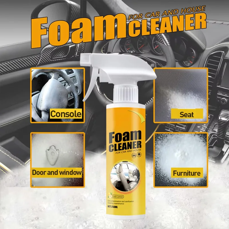 Leather Cleaner Interior - 1/3 шт.-30/100 мл универсальный пенопластовый очиститель